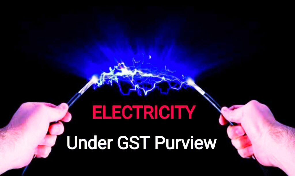 electricity in gst