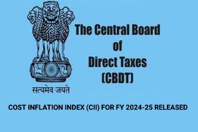 CBDT Releases Cost Inflation Index for FY 202425 AnpTaxCorp